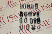 Load image into Gallery viewer, Lot Of 19 Nikon-Swift-Achro-Reichert-Leltz Wetzlar And AO Microscoe Objectives