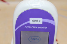 Load image into Gallery viewer, Roche Cobas Accu-Chek Inform II Diagnostic Glucose Monitor with Base and Charger