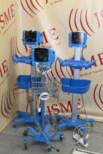 Cargar imagen en el visor de la galería, Lot of 3 GE Carescape Dinamap V100 Vital Signs Monitor on Carts