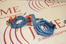Cargar imagen en el visor de la galería, ConMed 11651-002 Quinton Stress Test EKG Cable w/ECG 20 Lead Wires