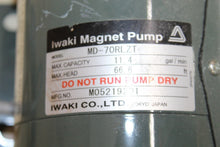 Cargar imagen en el visor de la galería, Iwaki MD-70RLZT Magnet Drive Pump Motor