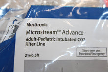 Cargar imagen en el visor de la galería, Lot of 6 Medtronic Microstream Advance Adult/Pediatric Intubated CO2 Filter Line