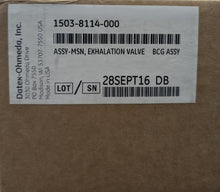 Cargar imagen en el visor de la galería, GE Datex-Ohmeda 1503-8114-000 Exhalation Valve Breathing Circuit Gas Assembly