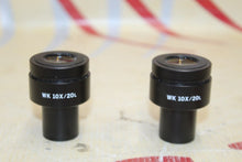 Load image into Gallery viewer, LOT OF 2 Olympus WK 10X/20L Microscope Eyepiece