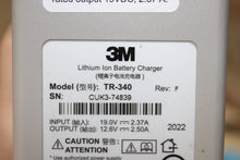 Load image into Gallery viewer, 3M TR-340 Lithium ion Battery Charger With TR-332 Battery