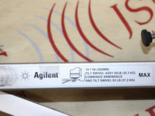 Cargar imagen en el visor de la galería, Agilent MP13PHPML1A 19.7" Tilt Swivel Monitor Shelf Arm 80lb Post Mount