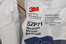 Load image into Gallery viewer, Lot of 4x 3M 52P71 Medium Dual Cartridge Disposable Respirator (exp 10.2024)