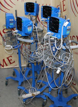 Cargar imagen en el visor de la galería, Lot of 5 GE Carescape Dinamap V100 Vital Signs Monitor on Rolling Stands