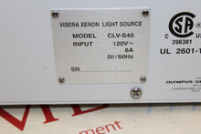 Load image into Gallery viewer, Olympus Visera CLV-S40 Light Source