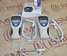 Cargar imagen en el visor de la galería, Lot of 2x Welch Allyn 692 Thermometers w/ Probes, 1x Wall Holder + 1x xtra Probe