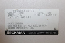 Cargar imagen en el visor de la galería, BECKMAN SPINCHRON 15 CENTRIFUGE