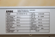 Load image into Gallery viewer, Erbe ICC 200 Electrosurgical Unit