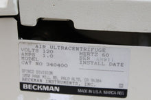Cargar imagen en el visor de la galería, Beckman Coulter 340400 Airfuge Air-Drive Ultracentrifuge