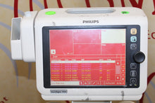 Load image into Gallery viewer, Philips SURESIGNS VS4 Vital Signs Monitor with stand