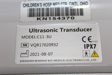Load image into Gallery viewer, Lot of 3 Mindray C11-3U Ultrasound Probe