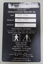 Load image into Gallery viewer, Dynatron 850 PLUS Ultrasound Dynatronics Physical Therapy