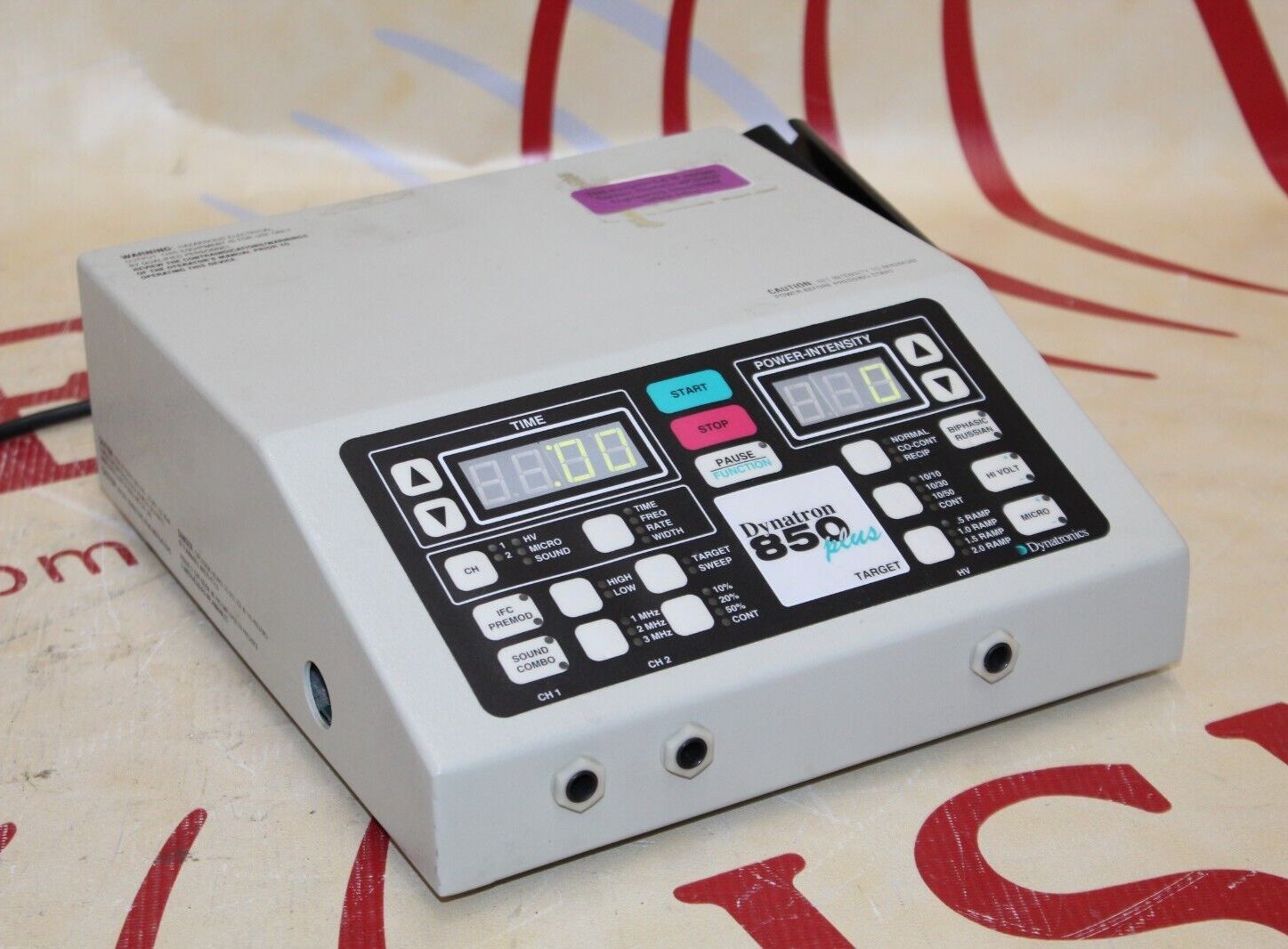 Dynatron 850 PLUS Ultrasound Dynatronics Physical Therapy JS Medical