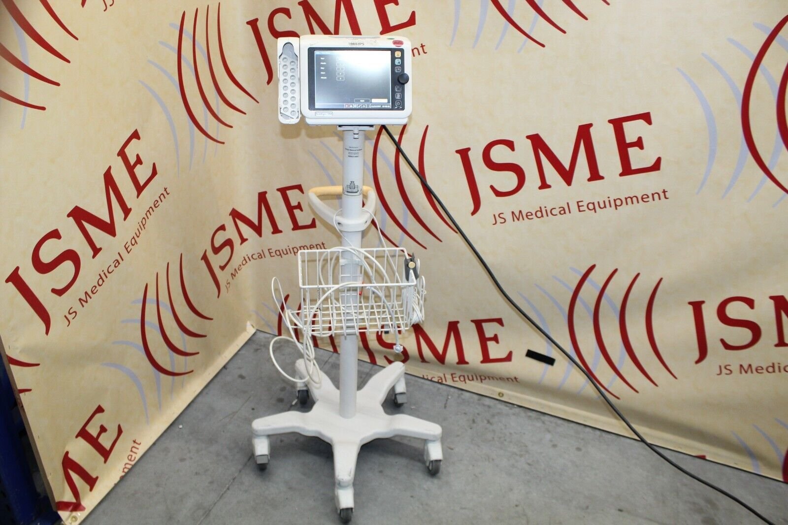 Philips SURESIGNS VS4 Vital Signs Monitor with stand JS Medical Equipment