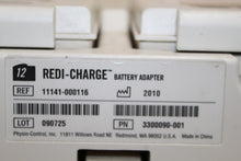 Load image into Gallery viewer, Physio Redi-Charge for Lifepak 12 11141-000116 with Tray and 2 batteries