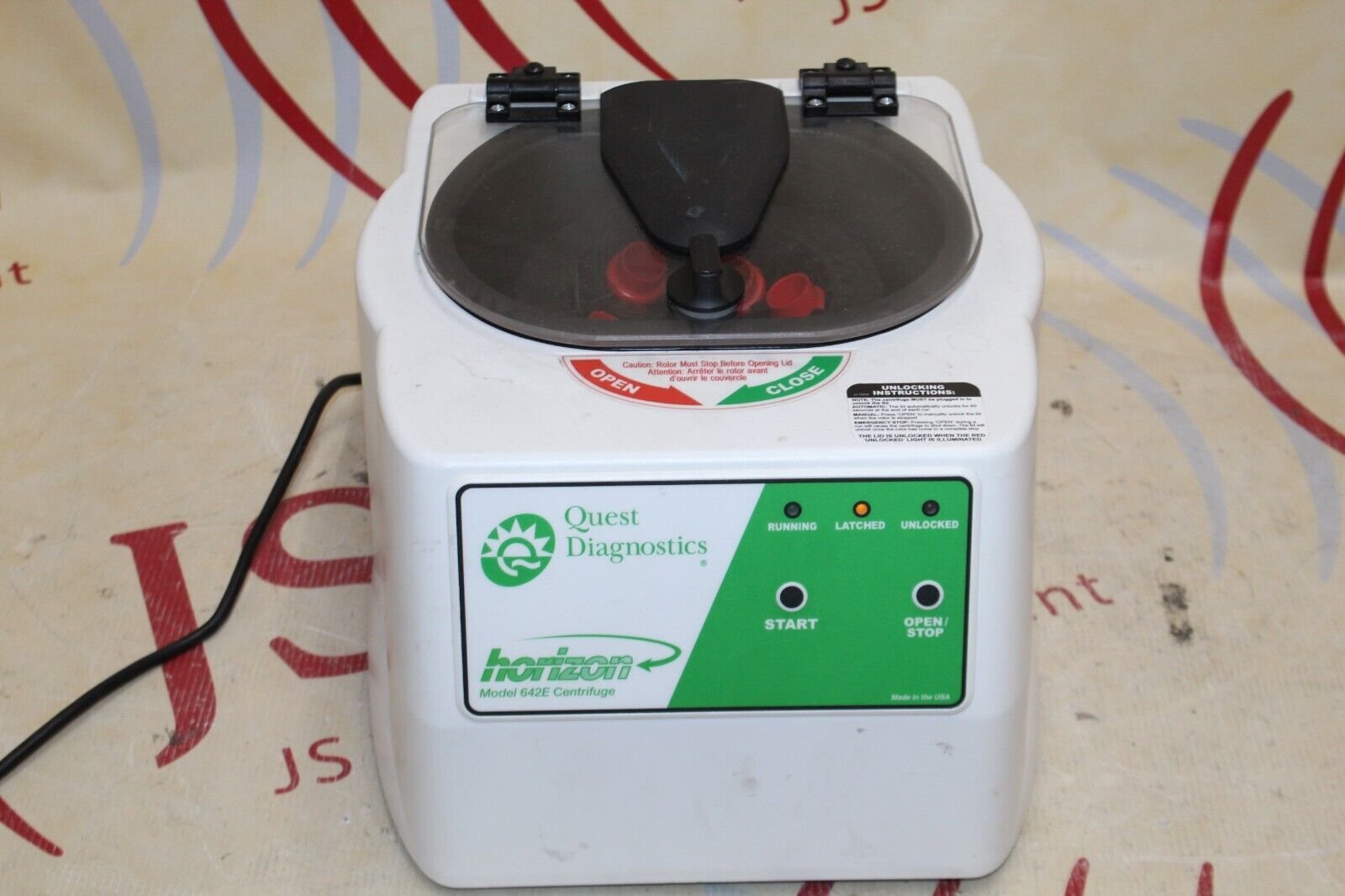 Horizon Quest Diagnostics Model 642E Centrifuge – JS Medical Equipment