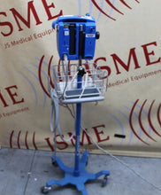 Load image into Gallery viewer, Dinamap GE PRO400 V2 patient monitor with rolling stand