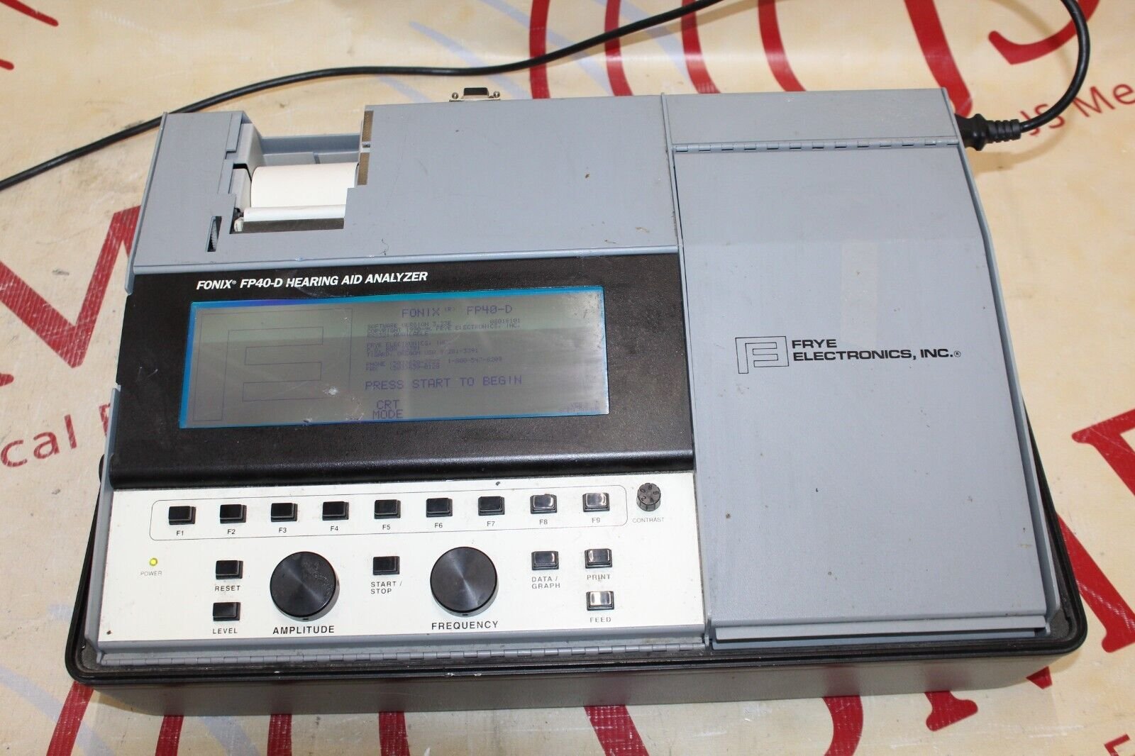 Frye Electronics Fonix FP40 Hearing Aid Analyzer JS Medical Equipment