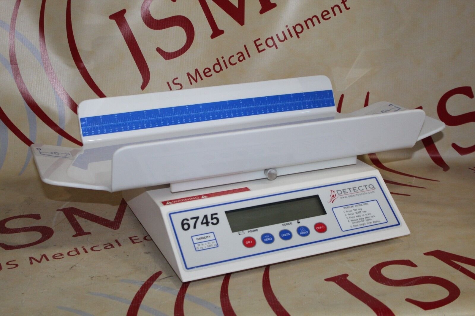 Detecto 6745 Digital Medical NICU Baby Scale Scale