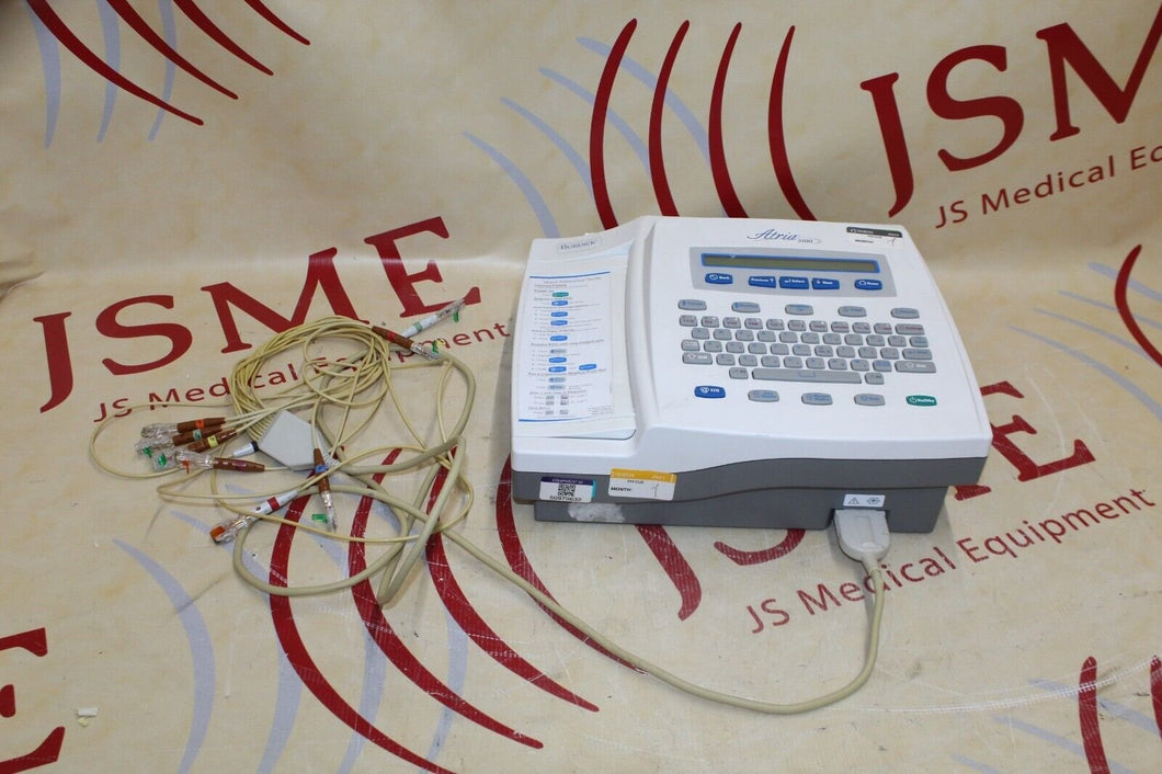 Burdick Atria 3100 ECG Machine W/Cable