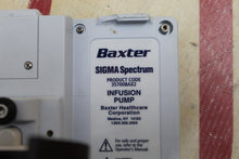 Load image into Gallery viewer, Baxter Sigma Spectrum Infusion Pump No Battery
