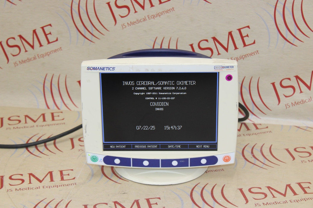 Somanetics Invos 5100C Cerebral Oximeter Monitor