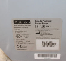 Cargar imagen en el visor de la galería, Ameda Platinum Suction Pump 24501817 w/ Power Cable
