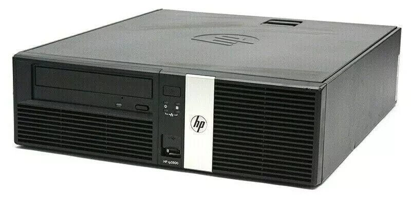 HP rp5800 Desktop Computer PC Intel Quad Core i5  Windows 7 W Keyboard And Mouse