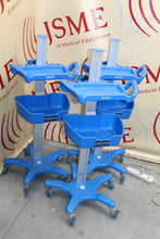 Cargar imagen en el visor de la galería, Lot of 3 GE Dinamap Carescape V100 Mobile Rolling Stand Cart

