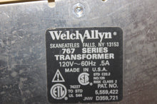 Cargar imagen en el visor de la galería, Welch Allyn 767 Wall Transformer With Otoscope &amp; Ophthalmoscope
