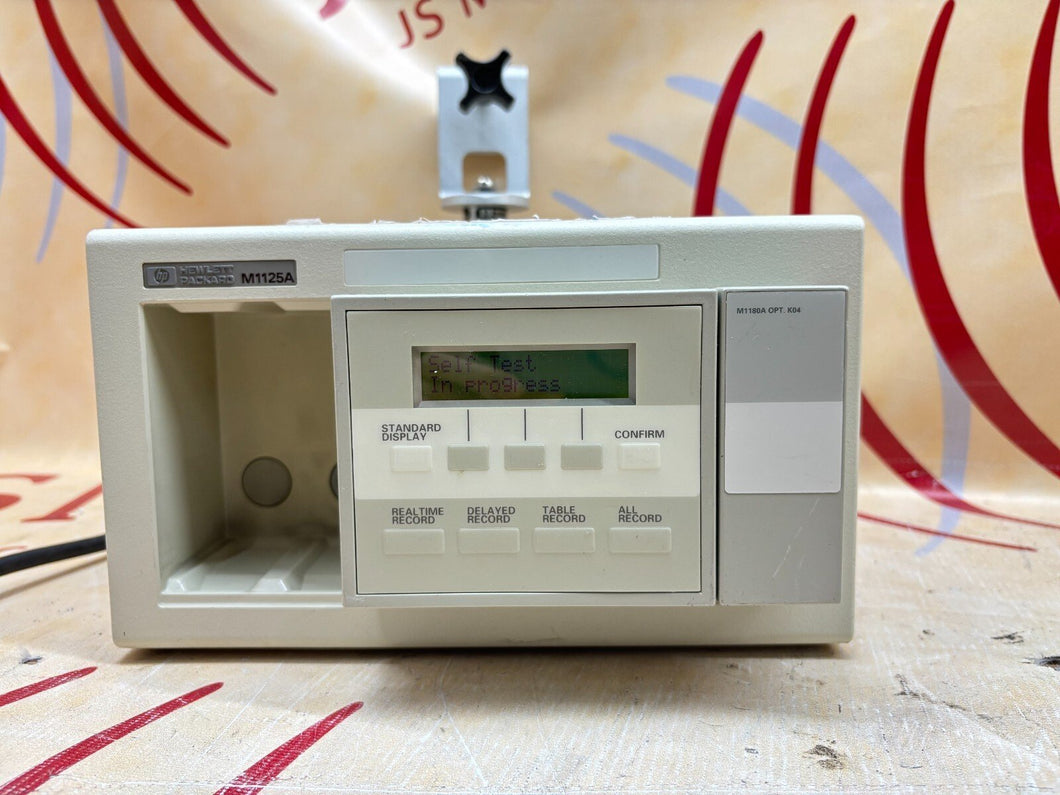 HP Hewlett Packard M1125A Patient Monitor Module Display W M1180A Module