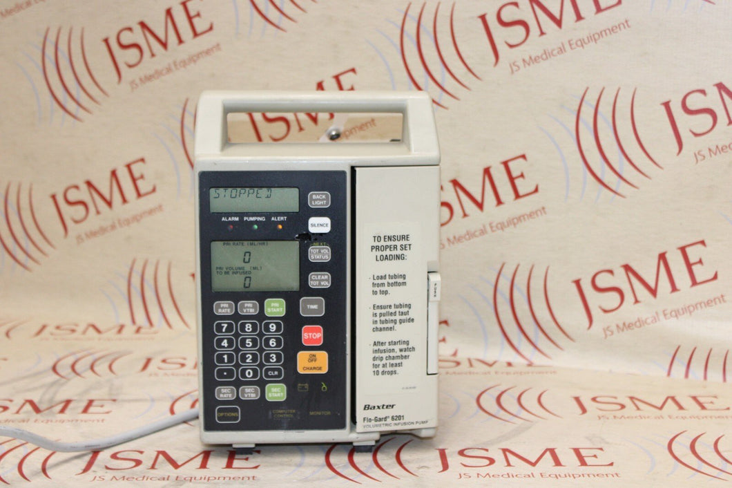 Baxter Flo-Gard 6201 Volumetric Infusion Pump