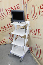 Cargar imagen en el visor de la galería, Olympus TC-C1 Compact Trolley Endoscopy Cart with Sony LMD-1410
