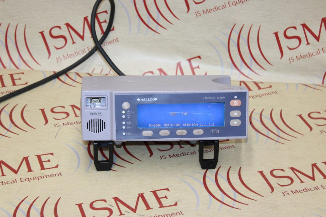 Nellcor OxiMax N-600x Pulse Oximeter For Parts