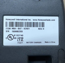 Load image into Gallery viewer, Honeywell MB4-BAT-SCN01 Battery Charger W 2  Rechargeable Lithium-ion Battery
