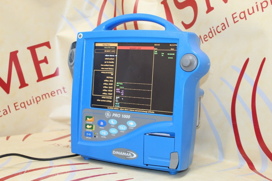 GE Dinamap Pro 1000 Patient Monitor