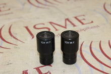 Load image into Gallery viewer, Pair Of Bausch &amp; Lomb 10X W.F. StereoZoom Microscope Eyepiece
