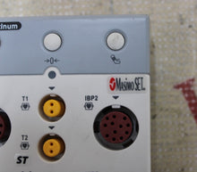 Cargar imagen en el visor de la galería, Mindray MPM Platinum Module Masimo Set Front Bezel Face Panel (corner chipped)
