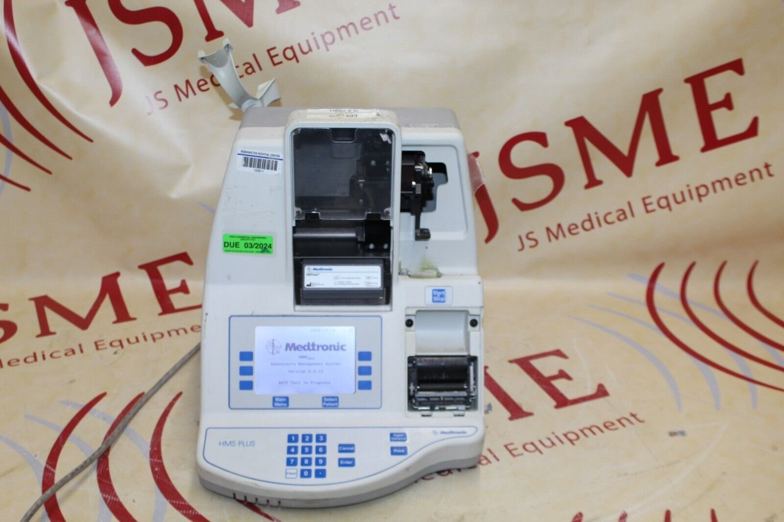 Hms Plus Instrument MEDTRONIC HEPCON HMS PLUS HEMOSTASIS MANAGMENT SYSTEM – JS Medical ...