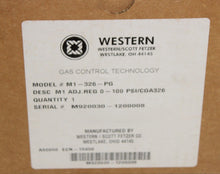 Load image into Gallery viewer, Western Gas Regulator M1-326-PG
