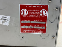 Load image into Gallery viewer, MTS  5150-60 Centrifuge
