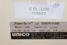 Load image into Gallery viewer, Unico C856 Powerspin LX Centrifuge
