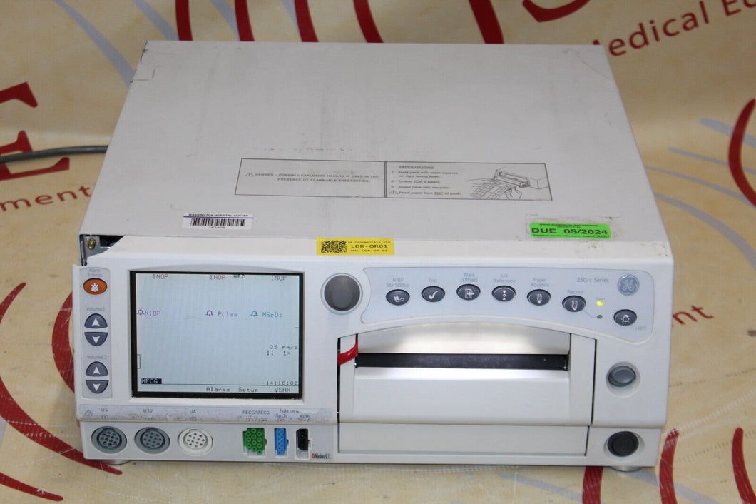 GE Corometrics 250cx Series Maternal Fetal Monitor