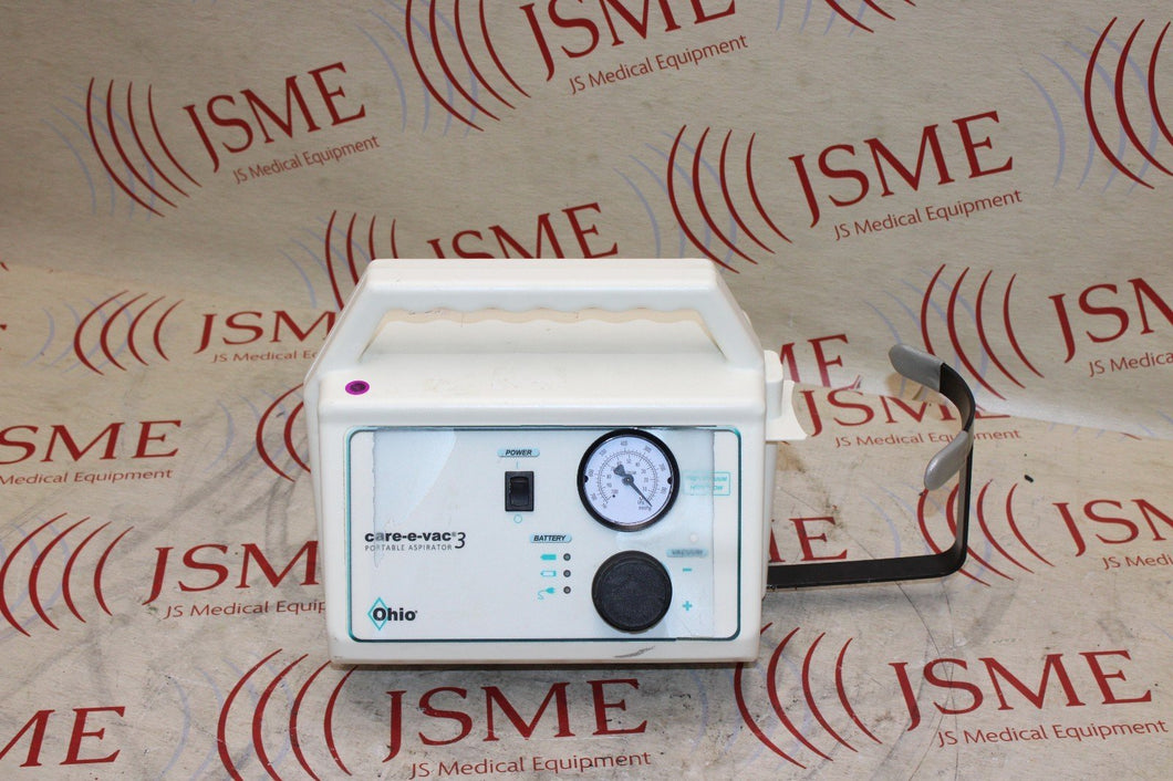 Ohio Medical Care-E-Vac 3 Portable Aspirator Unit For Parts