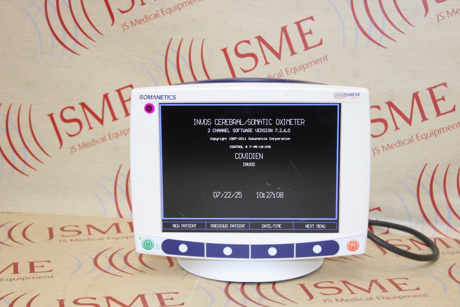 Somanetics Machine Somanetics Invos 5100C Cerebral Oximeter Monitor – JS Medical Equipment