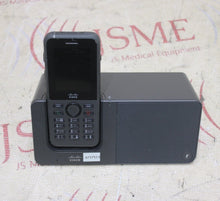 Cargar imagen en el visor de la galería, 2x Cisco Wireless IP Phone CP-8821 w/ 1x Cisco CP-DSKCH-8821 Charging Cradle
